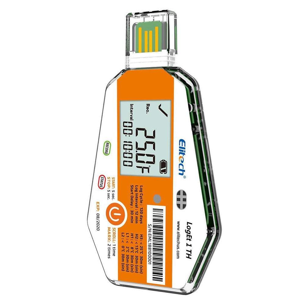LogEt 1 TH Single Use Temperature and Humidity Data Logger